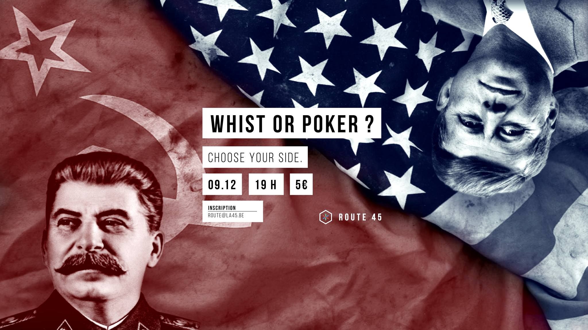 Whist or Poker ?