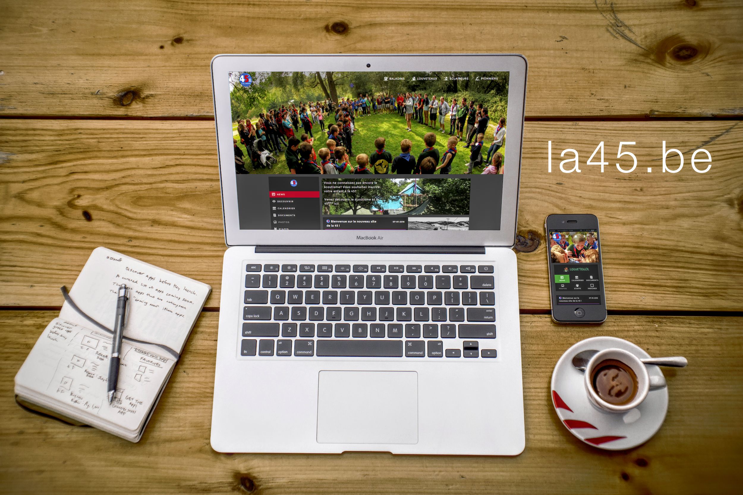 Bienvenue sur le nouveau site de la 45 !