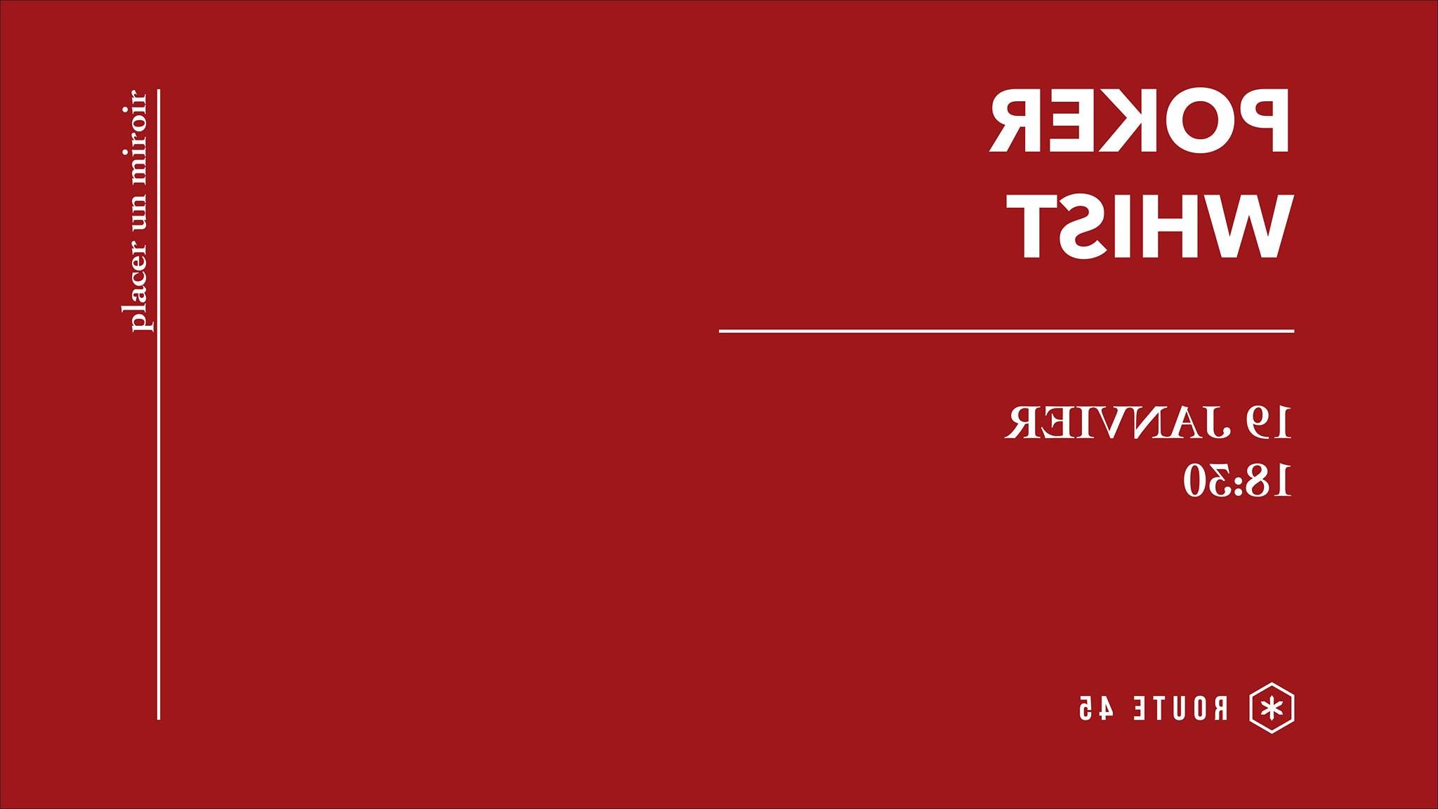 Poker Whist | ɈƨiʜW ɿǝʞoꟼ