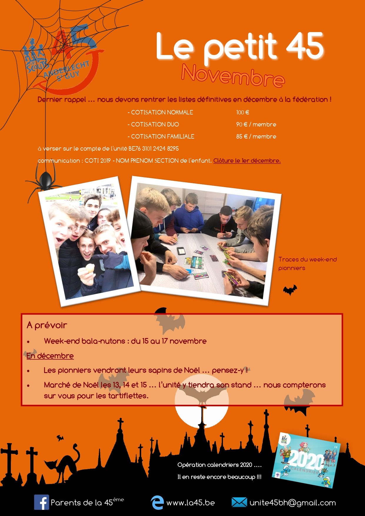 Le petit 45 de novembre 